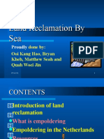 Land Reclamation by Sea