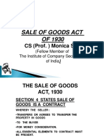 Sale of Goods 1