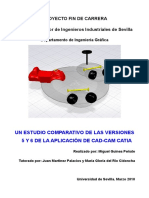 Un Estudio Comparativo de Las Versiones 5 y 6 de La Aplicación de CAD-CAM Catia