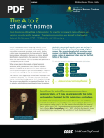 Az Plant Names PDF