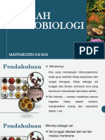 Sejarah Mikrobiologi - Pak Mahyarudin, S.Si, M.Si PDF