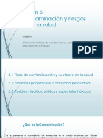 Contaminación y Riesgos para La Salud