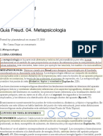 Metapsicología: guía sobre el punto de vista económico