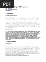 Business Modelling of IPTV Operators: 1.1 Value of ICT Services