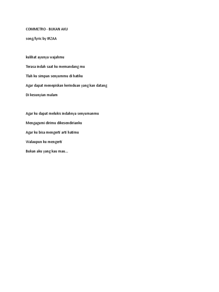 Lirik Lagu Dan Chord Gitar Bukan Aku Tak Cinta Yang Dinyanyikan Oleh Nella Kharisma Tribun Wow