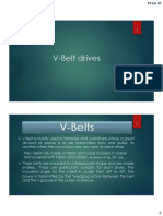 V-Belt Drives: Transmission, Types, Advantages & Disadvantages