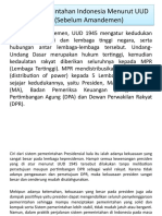 Sistem Pemerintahan Indonesia UUD '45