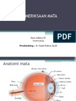 Pemeriksaan Mata Secara Menyeluruh