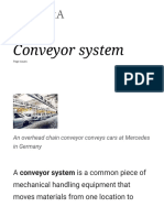 Conveyor System - Wikipedia PDF