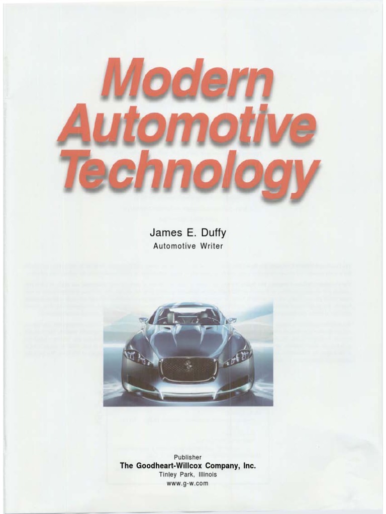 Chapter 1 The Automobile Pdf Pdf Distributor Ignition System