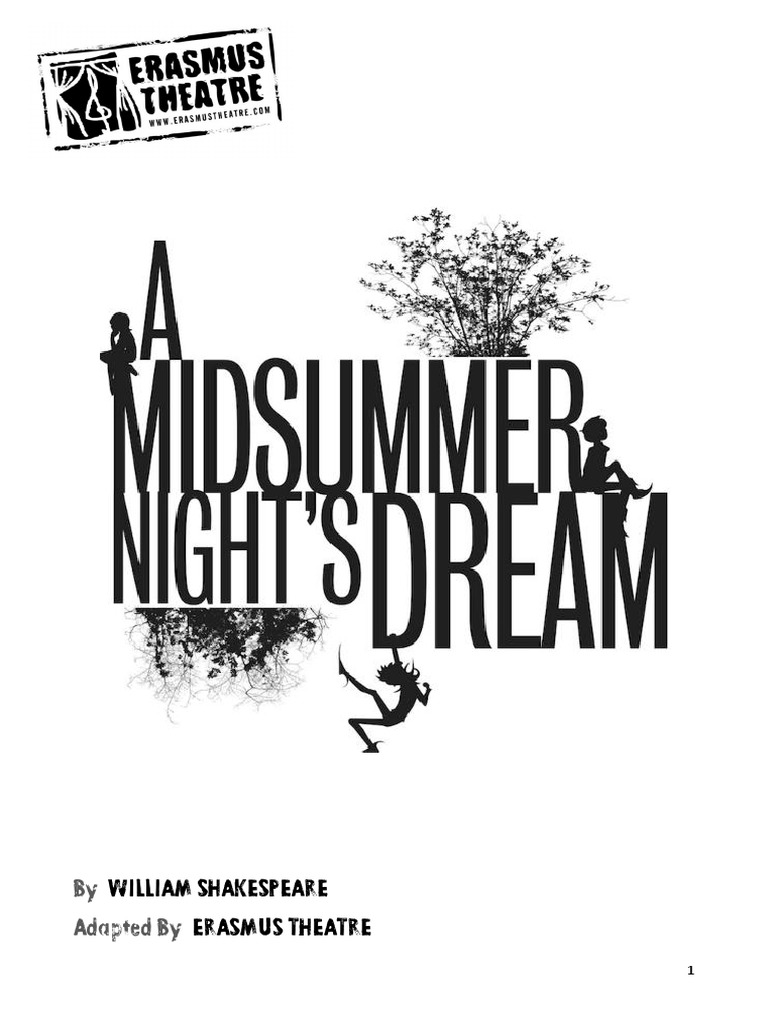 Midsummer Night's Dream Script Adaptation | PDF | A Midsummer Night's Dream