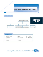 MEMBEKERJA DENGAN MS EXCEL