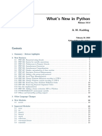 What's New in Python: A. M. Kuchling