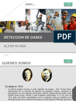 Deteccion de Gases Altair 5x