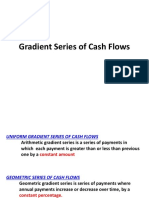 Arithmetic and Geometric Gradient