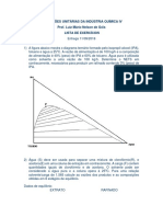 Extração líquido-líquido em contracorrente de misturas químicas