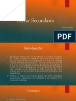 Sector Secundario