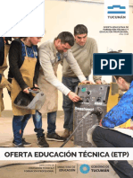 Revista Oferta Educativa Educación Tecnica y Formación Profesional 