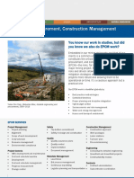 Engineering, Procurement, Construction Management (EPCM)