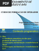 PROCESSAMENTO DE PETRÓLEO E GÁSSlides operação 2a aula