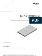 Sun Fire X4150 Server Product Notes