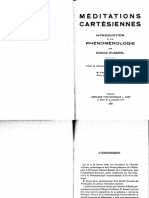 Husserl Meditations Cartesiennes PDF
