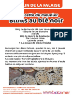 Blinis Au Ble Noir