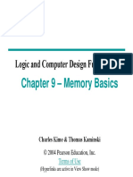 Chapter 9 - Memory Basics: Logic and Computer Design Fundamentals