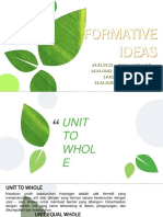 Part 3 - Formative Ideas - Unit To Whole