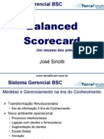 BSC: Balanced Scorecard como sistema gerencial