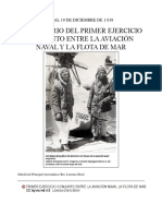 Primer Ejercicio Conjunto Entre La Aviación Naval La Flota de Mar