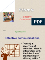 Effective Communication: Jagadish Upadhyay