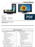 Sony ctv-47 Ma2 Chassis m4000 Training Manual PDF