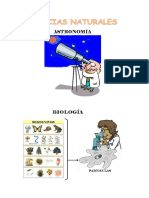 Ciencias Naturales y Sus Ramas