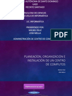 Administración de Centro de Cómputos