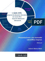 Presentaciones Uso Avanzado LibreOffice Impress Manual