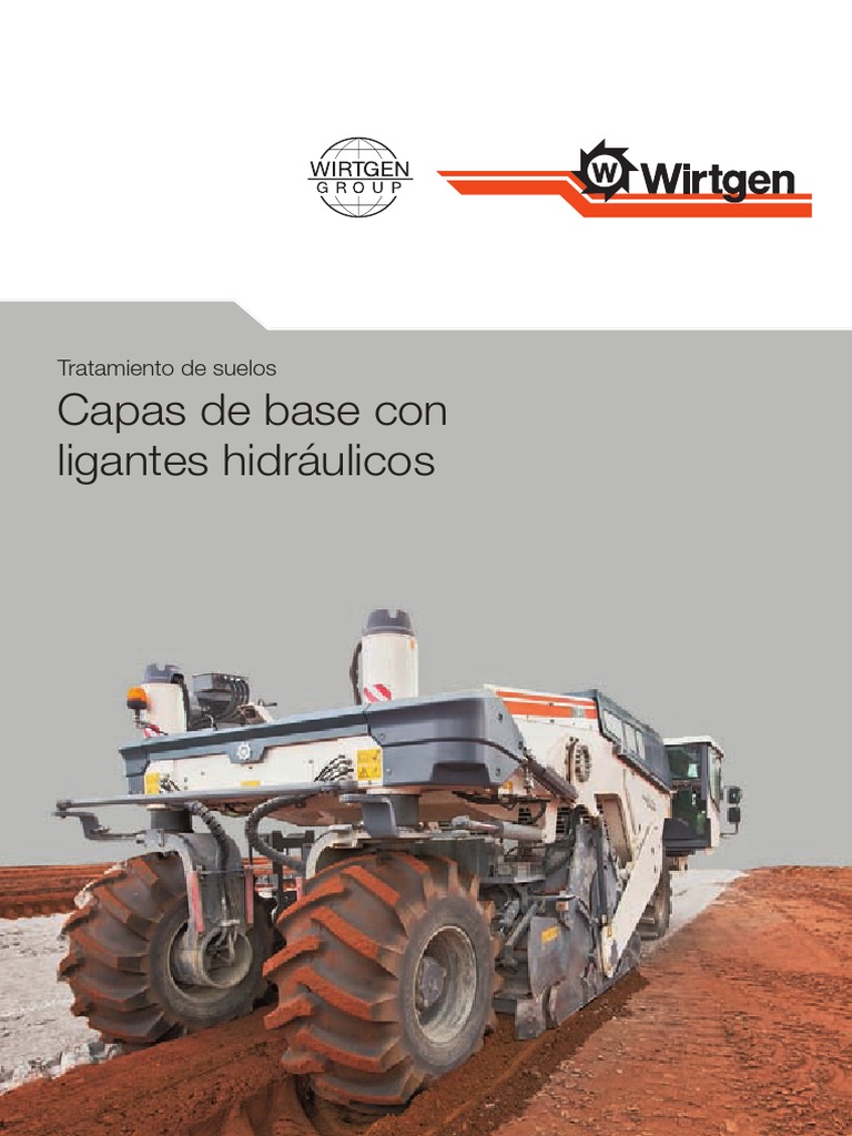 Capas de Base Con Ligantes Hidraulicos | PDF | Arena | Hormigón