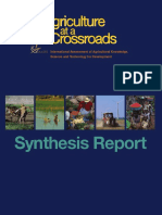 Agriculture at A Crossroads - Synthesis Report-2009agriculture - at - Crossroads - Synthesis - Report PDF
