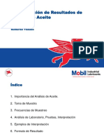 Interpretación de Analisis de Aceite