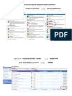 Paso a Paso Para Generacion de Cursos 2014