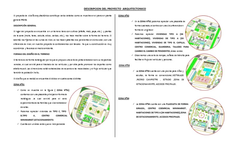 Descripcion Del Proyecto Arquitectonico