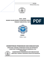 Pembahasan Osn Ipa SMP 2016