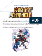 Knights Chronicle General Guide by ScherBeaR