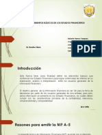 Nif A-5 Elementos Básicos de Los Estados Financieros