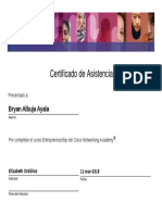 BryanAlbuja Ayala-Empredimiento 4to Ni-Certificate