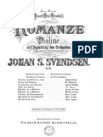 Svendsen, Johan S. - Romanze für Violine mit Begleitung des Orchesters. Op.26. Übertragen für Flöte mit Pianoforte.pdf