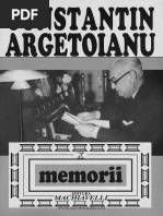 Constantin Argetoianu Memorii Pentru Cei de Maine Amintiri Din Vremea Celor de Ieri Volumul 10 Partea A VIII A 1932 1934