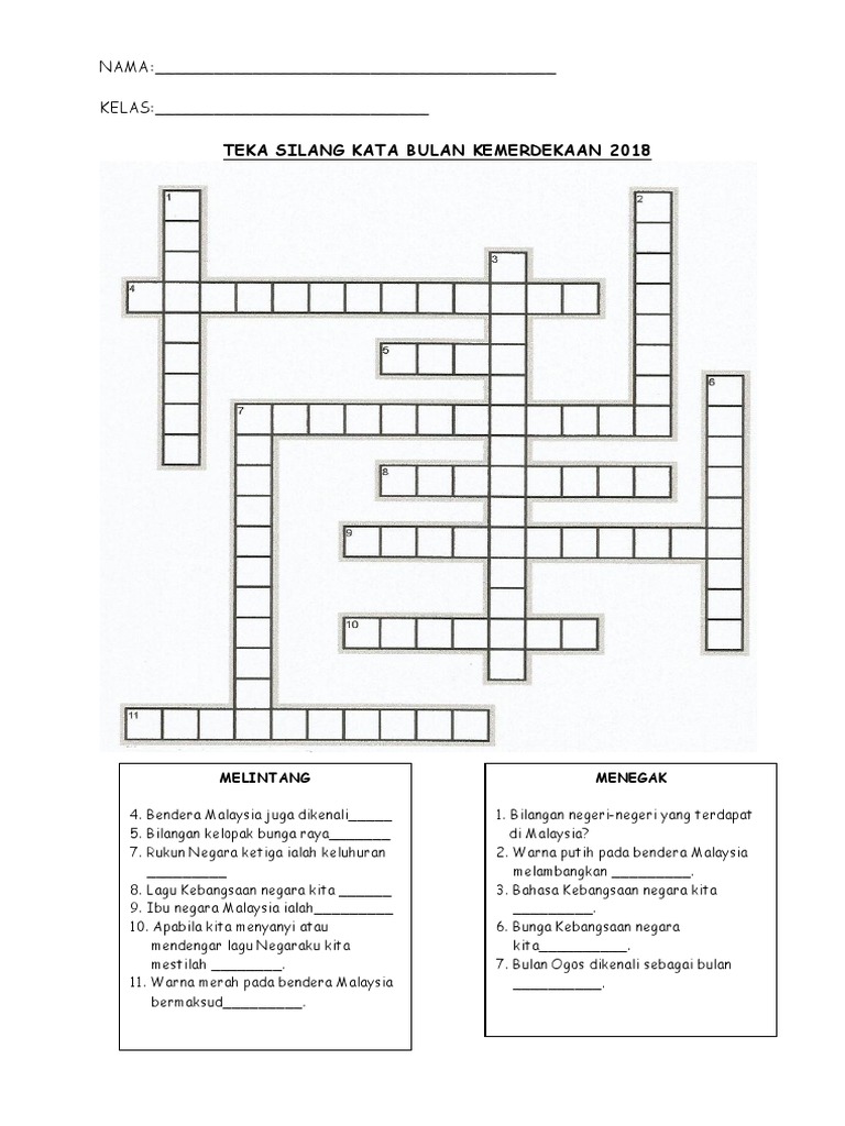 Teka Silang Kata Merdeka Pdf