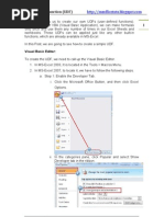 USER Defined - functIOS - Excel