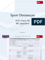 Sport Obermeyer: SCM-Chapter III IBS, Ahmedabad